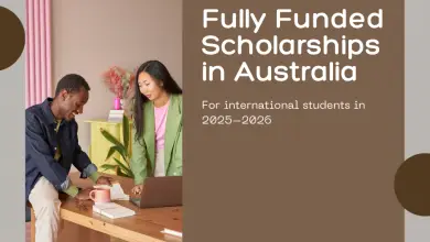 Fully Funded Scholarships in Australia for International Students (2025–2026)