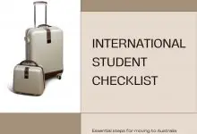 International Student Checklist What to Do Before Moving to Australia